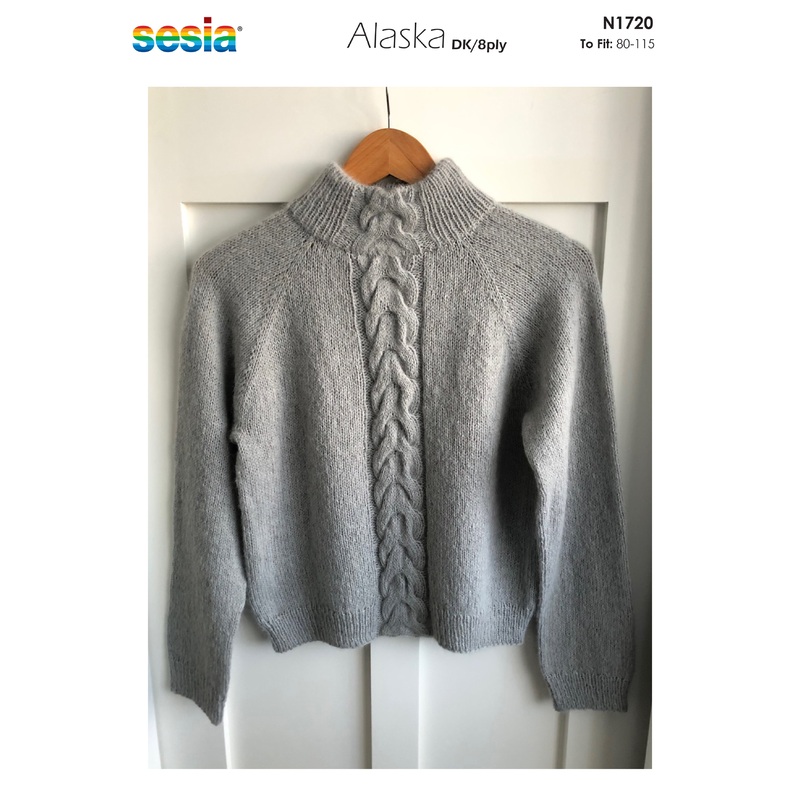 Naturally Pattern Sesia Alaska DK/8ply Womens/Sweater N1720