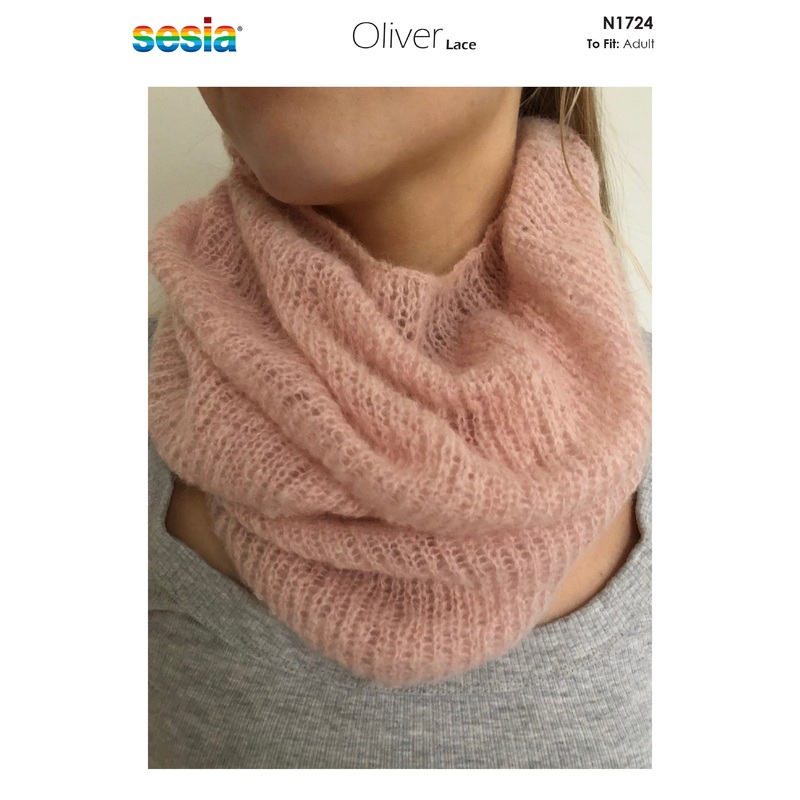 Naturally Pattern Sesia Oliver Lace 2ply Womens/Cowl N1724