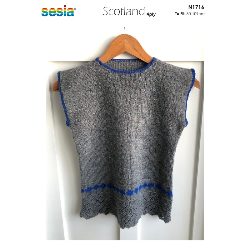 Naturally Pattern Sesia Scotland 4ply Womens/Tunic N1716