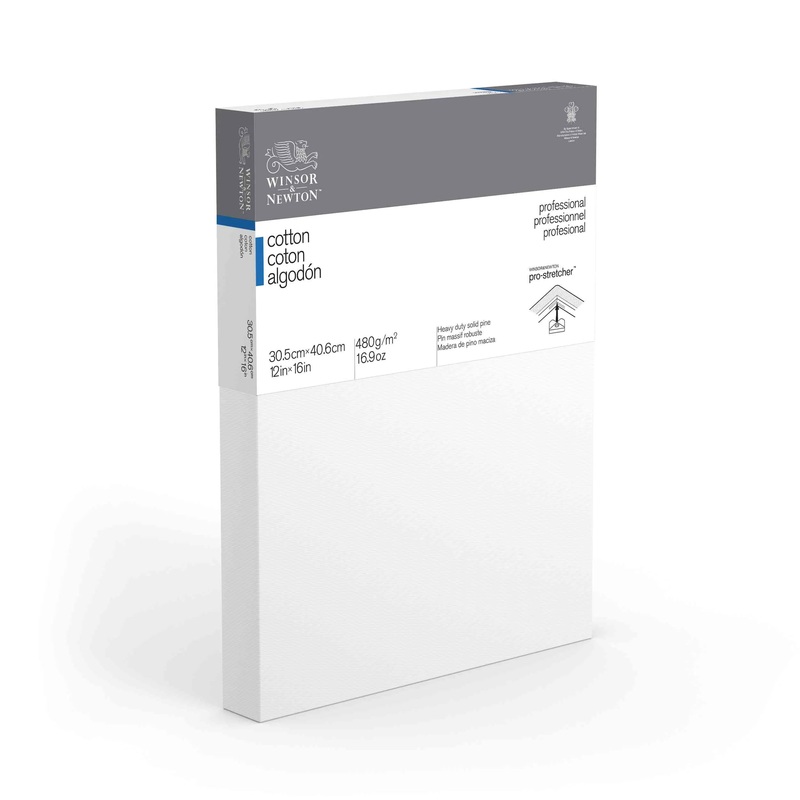Winsor & Newton Professional 1.5 Deep Edge Canvases Pack Of 3