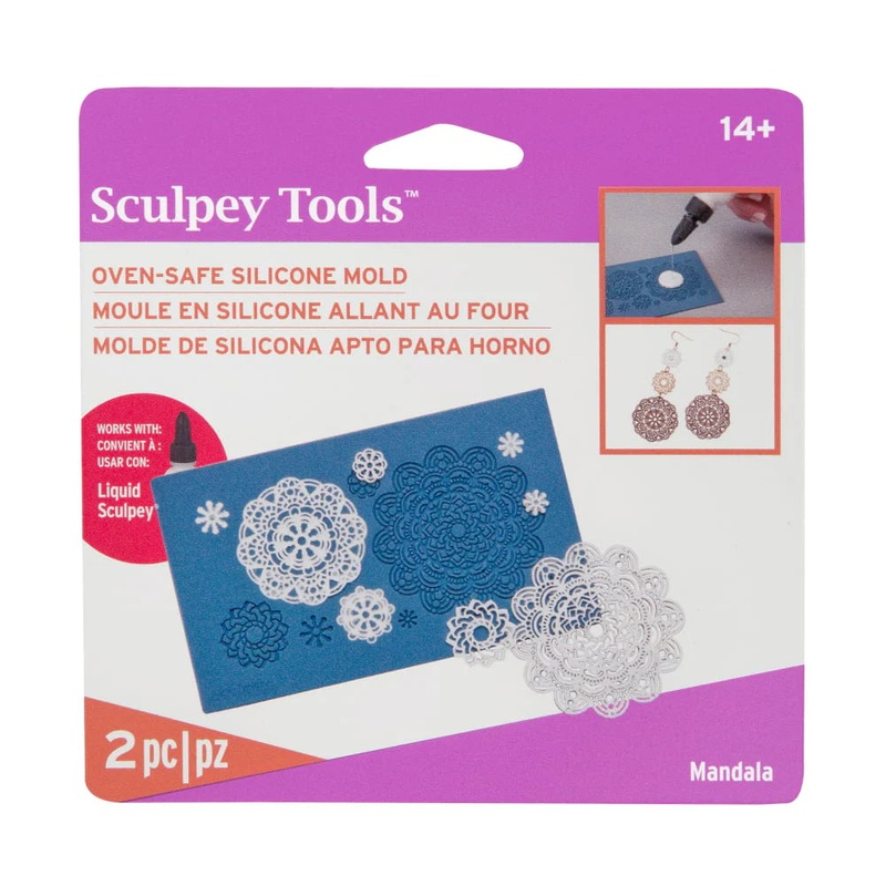 Sculpey Silicone Bakeable Mandala Mould