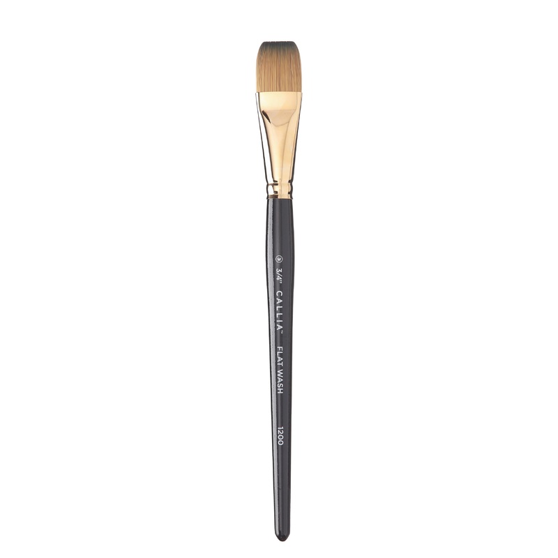 Willow Wolfe Callia Wash Synthetic Kolinsky Brushes