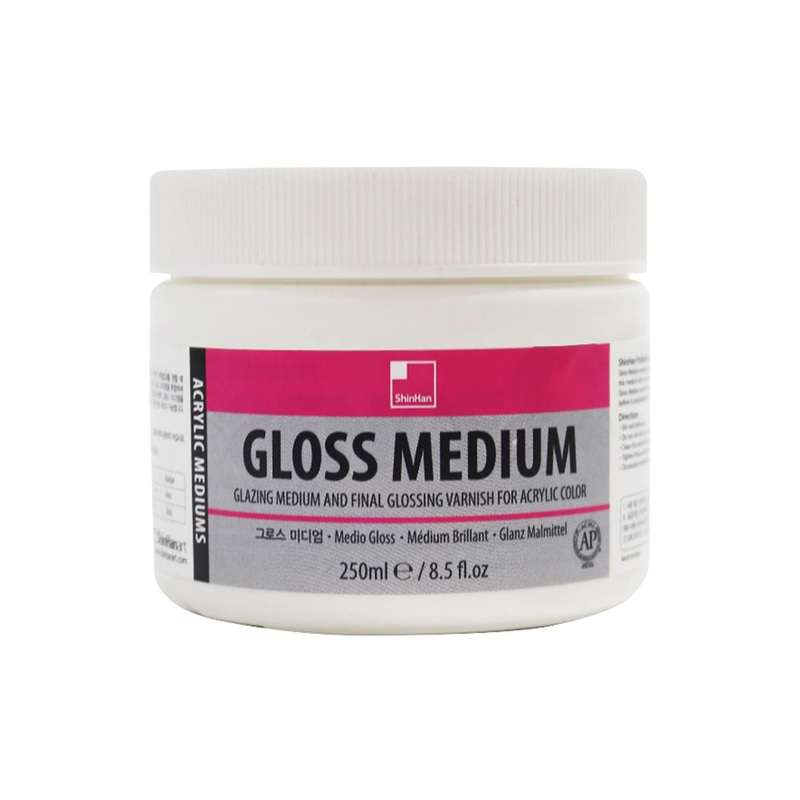 ShinHan Professional Acrylic Gloss Medium 250ml