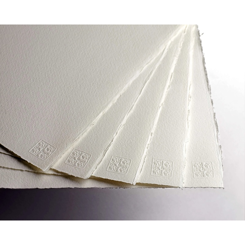 Saunders Rough Watercolour Paper 425gsm 56x76cm Pack of 10 Sheets