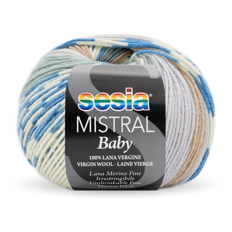 Sesia Mistral Baby Print Yarn 4ply – Clearance