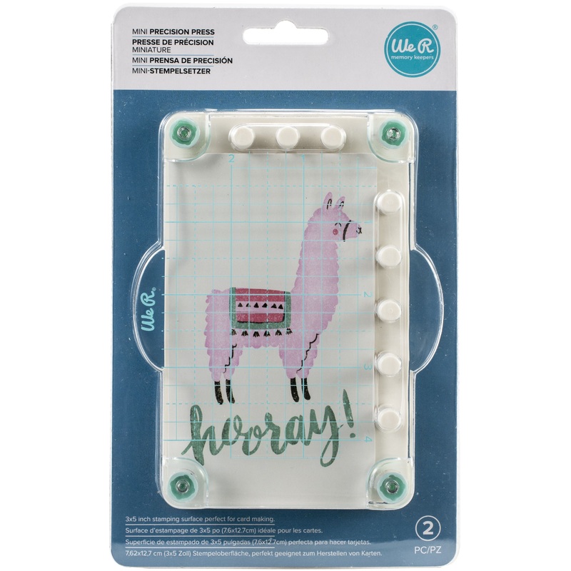 We R Memory Keepers Mini Precision Press 2 Pieces