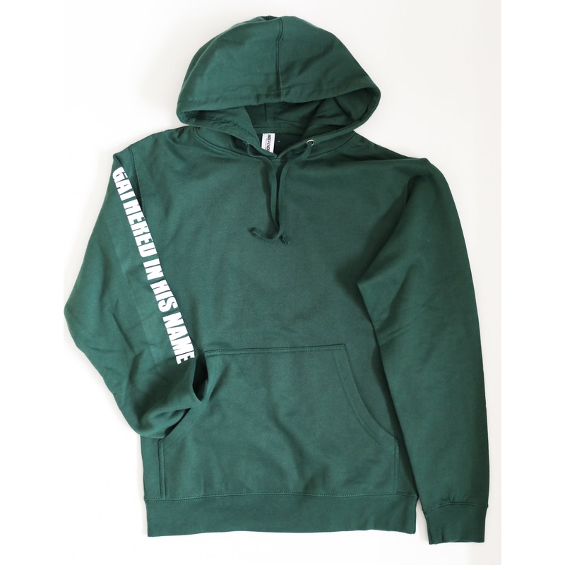 Gathered In His Name Hoodie (Alpine Green)