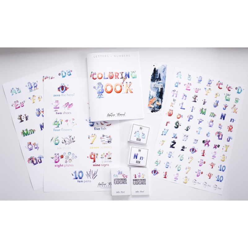 Letters + Numbers Printed Expansion Pack