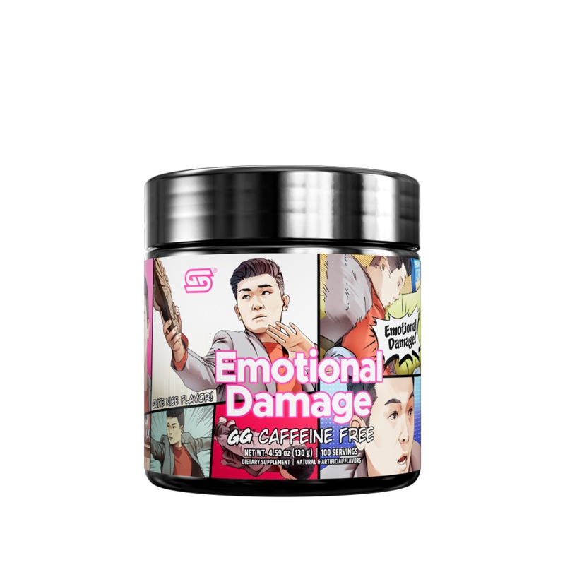 Steven He’s Emotional Damage Caffeine Free – 100 Servings