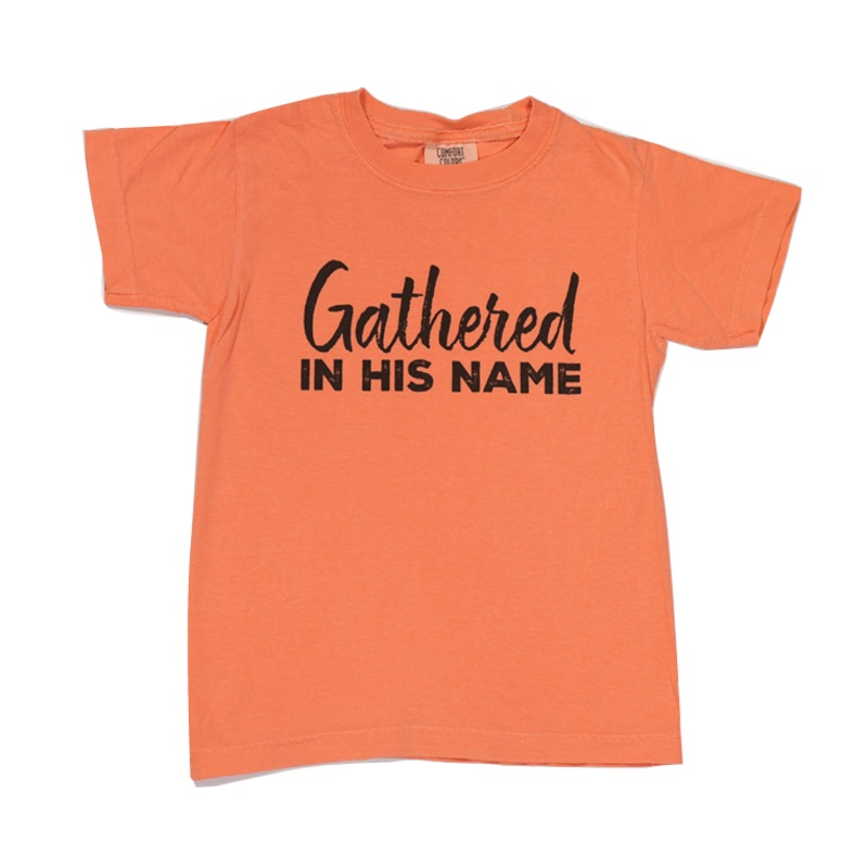 Youth Gathered In His Name T-Shirt (Melon)